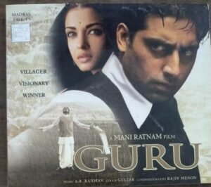 Guru Hindi Film Audio CD by AR Rahman
