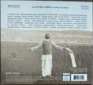 Guru Hindi Film Audio CD by AR Rahman