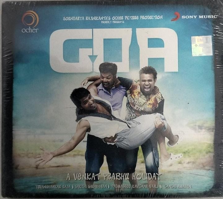 Goa Tamil Film Audio CD by Yuvan Shankar Raja Sealed Audio CDs