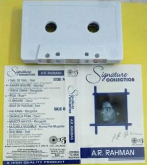 Signature collection fo AR Rahman Hindi Audio Cassette