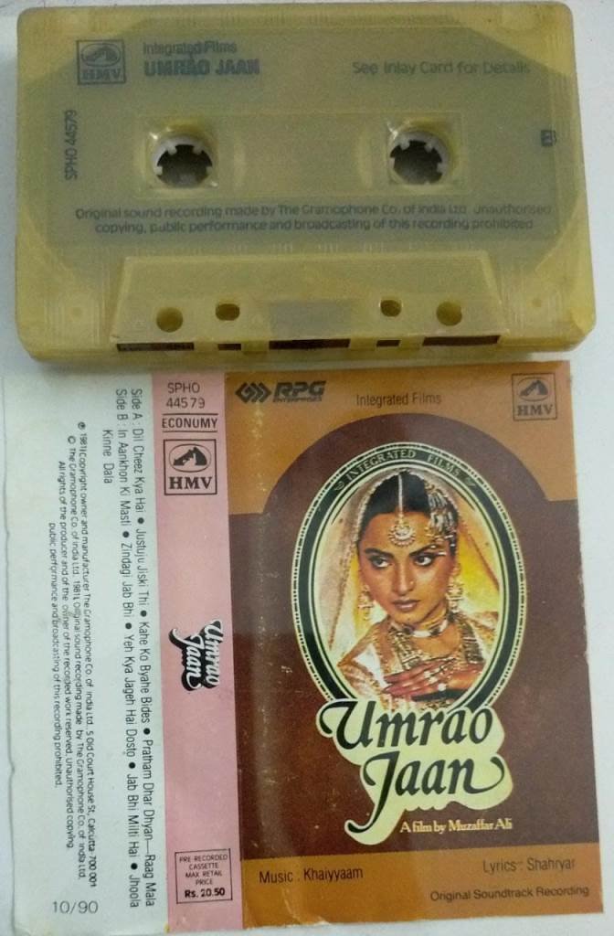 Umrao Jaan Hindi Film Audio Cassette - Audio Cassettes, Hindi, Others ...