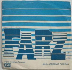 Farz Hindi Film EP Vinyl Record by Laxmikant Pyarelal