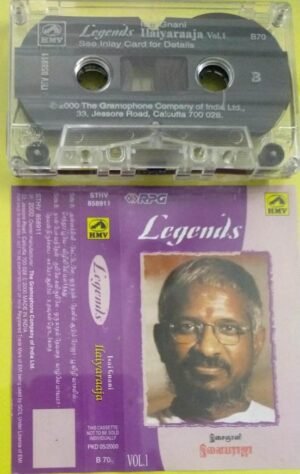 Legends Tamil Film hits Audio cassette by Ilayaraaja vol 1