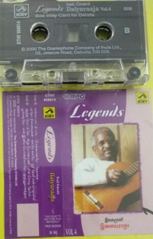 Legends Tamil Film hits Audio cassette by Ilayaraaja vol 4