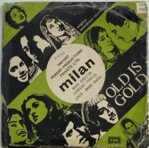 Milan Hindi Film EP Vinyl Record by Laxmikant Pyarelal