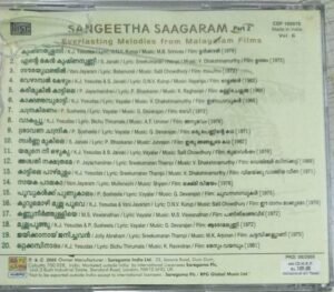 Everlasting Melodies of K J Jesudas Malayalam Audio CD