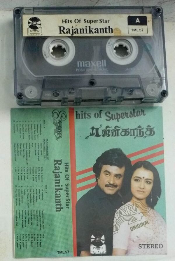 Hits of Superstar Rajinikanth Tamil film songs Audio Cassette - MOSSYMART