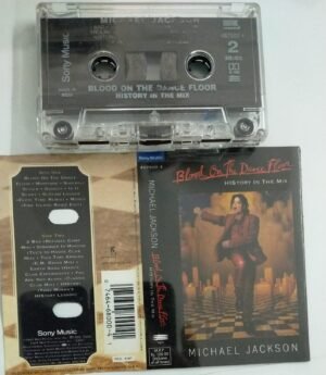 Blood on the dance floor English Album Audio Cassette by Michael Jackson