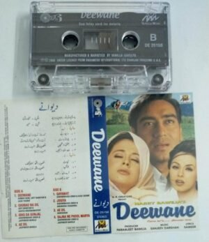 Deewane Hindi FIlm Audio Cassette ( imported cassette)