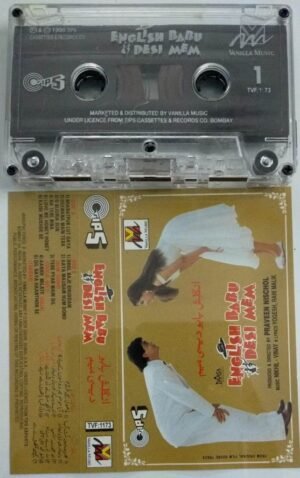 English Babu Desi Mam Hindi Film Audio Cassette ( Imported cassette)
