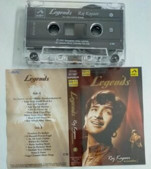 Legends Hindi film hits of Rajkapoor Starrer movies Audio Cassette pack of 5 nos