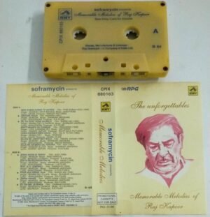 Memorable Melodies of Rajkapoor Hindi Film Hits Audio Cassette