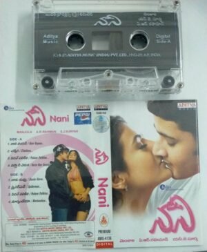 Nani Telugu Film Audio Cassette by AR Rahman
