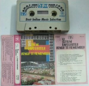 1980 Film Favorites songs to remember Hindi Film Audio Cassette