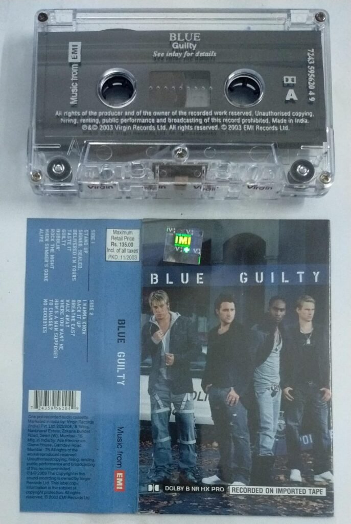 Blue Guilty English Audio Cassette Mossymart