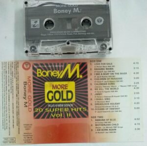 Boney M 20 Super hits vol II English Album Audio Cassette