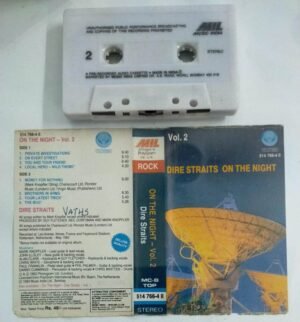 Dire Straits on the night English Album Audio Cassette