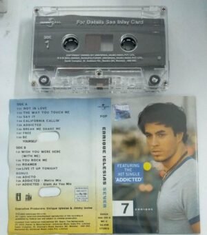 Enrique Iglesias seven English Album Audio Cassette