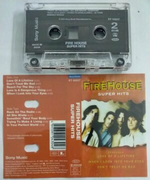 Fire House Super Hits English Album Audio Cassette