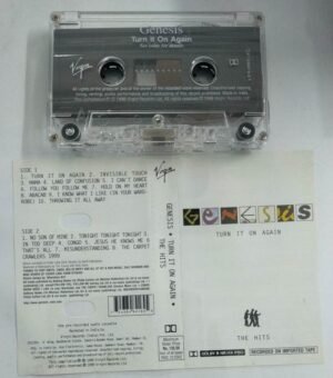 Genesis Turn it on again English Album Audio Cassette