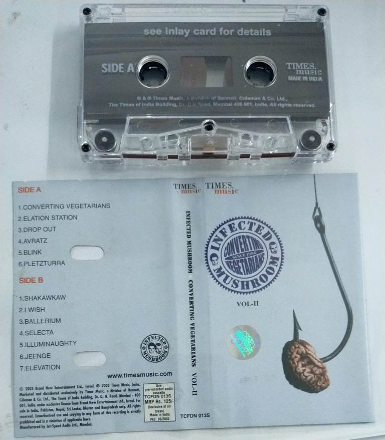 Infected Mushrooms English Album Audio Cassette