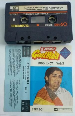 Latas Geetamala Hindi Audio Cassette ( Thomsun make)