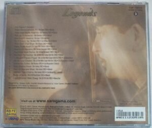 Legends Hindi Film Hits from Raj kapoor Starrer movies Audio CD.jpg4