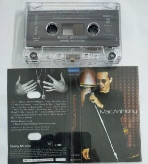 Marc Anthony English Audio Cassette