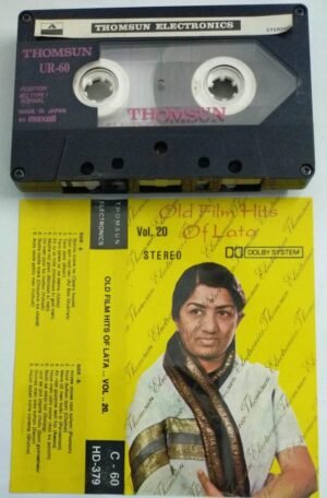 Old film Hits of Lata Hindi Audio Cassette ( Thomsun make)