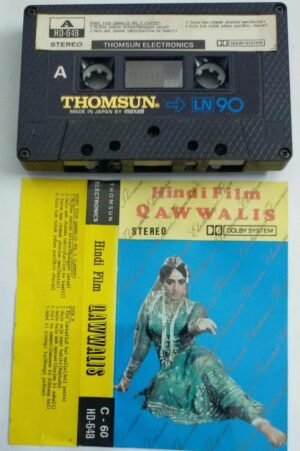 Qawwalis Hindi Film Audio Cassette ( Thomsun make)
