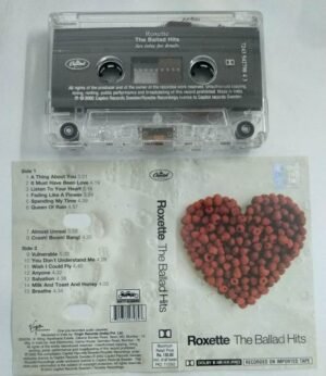 Roxette the ballad hits English Album Audio Cassette