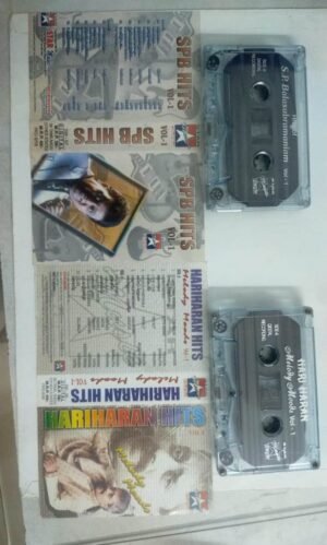 SBP Hits & Hariharan Hits from Tamil Films Audio Cassette ( Pack of 2 cassettes)