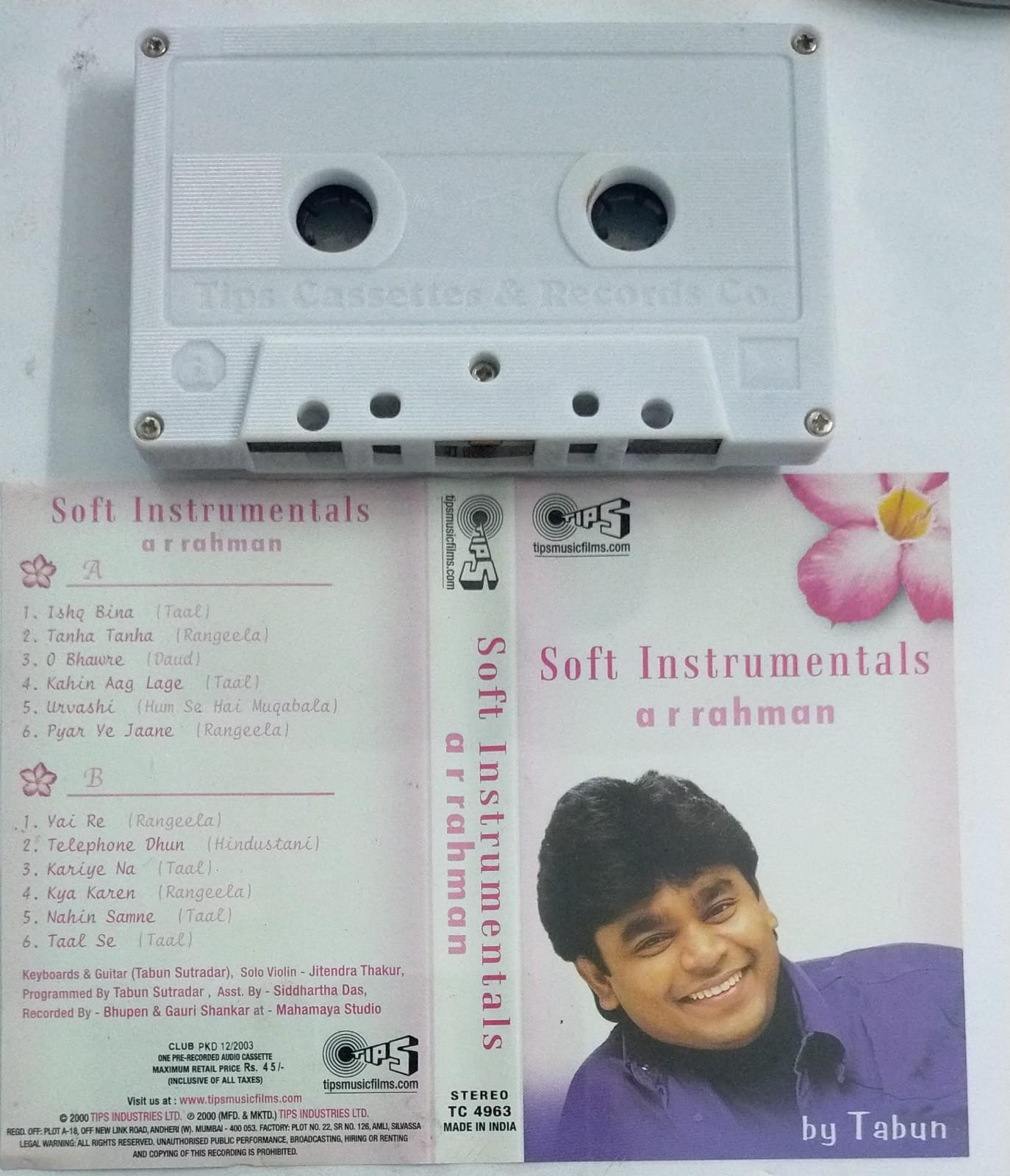 Soft Instrumental Audio CD by AR Rahman A R Rahman Audio Cassettes Soft Instrumental Audio CD by AR Rahman A R Rahman Audio Cassettes