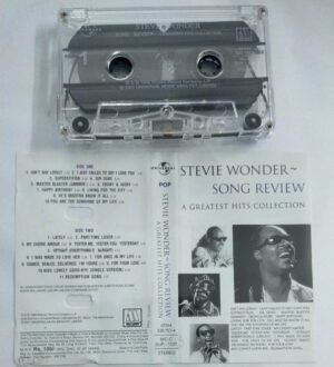 Stevie Wonder Song Review English Album Audio Cassette