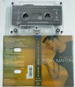 The best of Ricky martin English Album Audio Cassette