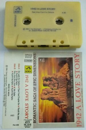 1942 A Love Story Hindi Film Audio Cassette