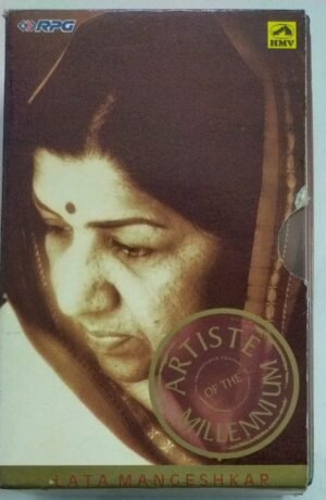 Artist Millennium Hindi Film songs Audio Cassette by lata Mangeshkar ( 2 cassete pack)