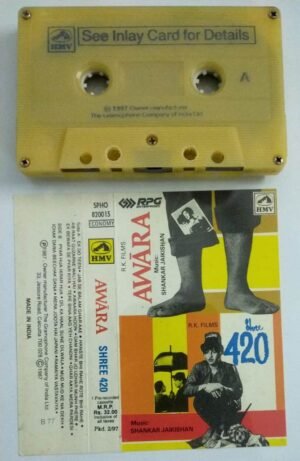 Awara- Shree 420 Hindi Film Audio Cassette