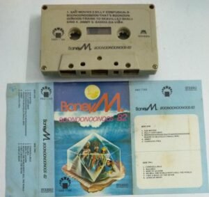 Boney M English Album Audio Cassette