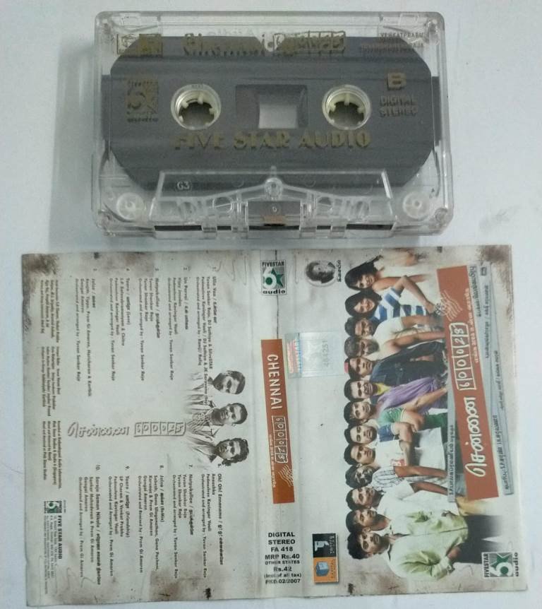 Chennai 600028 Tamil Film Audio Cassette by Yuvan Shankar Raja - Audio ...