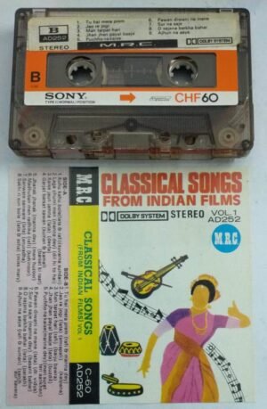 Classical songs from Indian Films Audio Cassette ( imported)