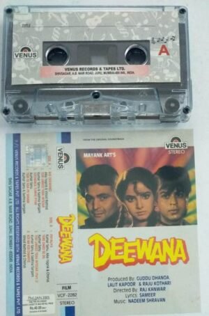 Deewana Hindi Film Audio Cassette 1