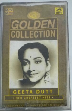 Golden Collection Geeta Dutt Hindi Film songs Audio Cassette ( 2 cassete pack)