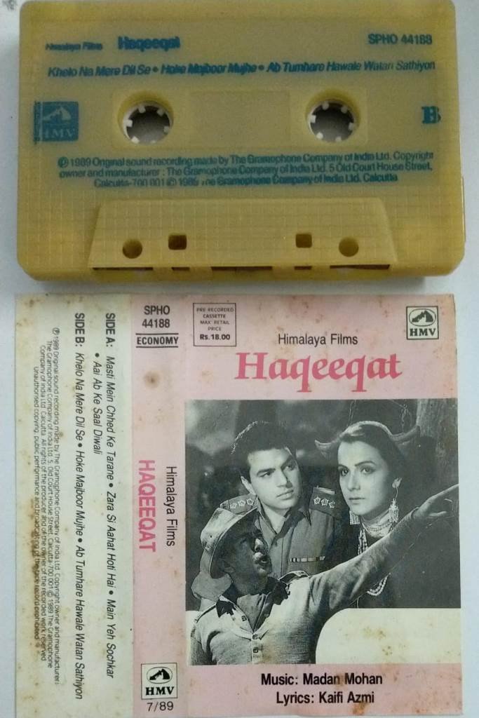Haqeeqat Hindi Film Audio Cassette Audio Cassettes, Hindi Mossymart