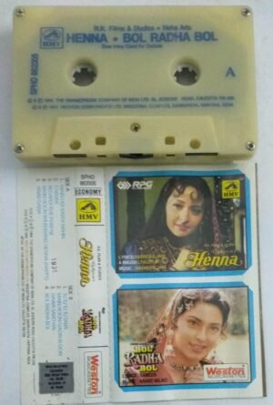 Henna - Bol Radha Bol Hindi Film Audio Cassette