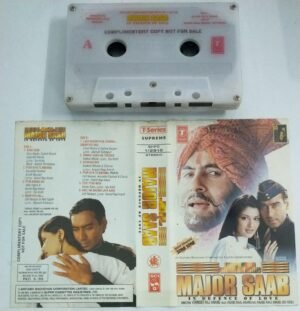 Major Saab Hindi Film Audio Cassette