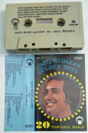 Neil Sedaka's Golden Hits English Album Audio Cassette