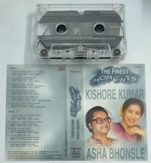The Finest Moments Kishore Kumar Asha Bhonsle Hindi Film Songs Audio Cassette
