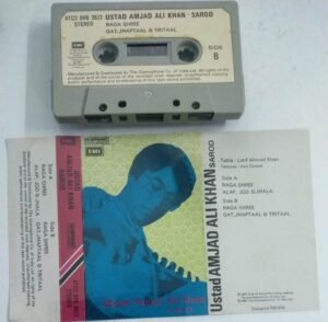 Ustad Amjad Ali Khan classical Audio Cassette