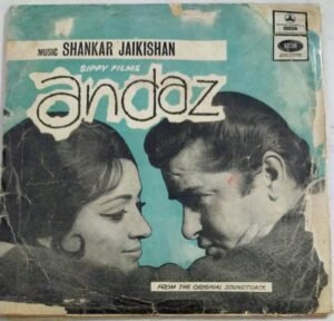 Andaz Hindi Film EP Vinyl Record
